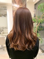 ヘアーアンドメイク ブリリアント(hair&make BRILLIANT)&nbsp;明るい白髪染め フローディアトリートメント 30代ヘア 40代ヘア