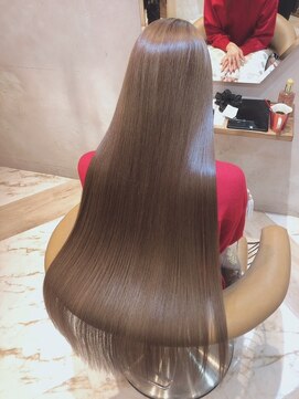 プアメリア 名古屋(Puamelia) 髪質改善×ブリーチなしダブルカラー×レイヤーロング[名古屋]