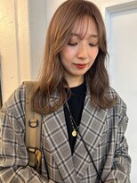 パーク 福岡天神西通り店(parc)&nbsp;ミルクティーカラー ミルクティベージュ 透明感カラー