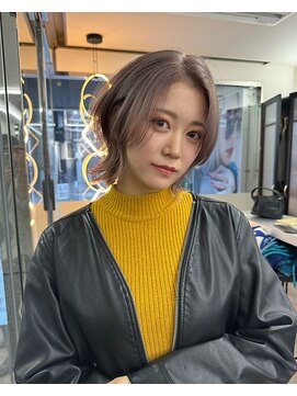 ラ キング(LA KING) ウルフボブ/ラベンダーミルクティー