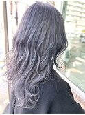 髪質改善カラー☆ホワイトラベンダー