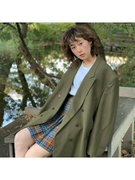 スエシカ(hair&foliage suecica) カーリーボブ