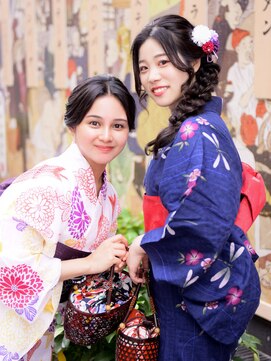 スタジオノールス(hairmake & photo STUDIO NORLUSS) 浴衣着付けヘアセット