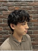 キメすぎないナチュラルパーマ