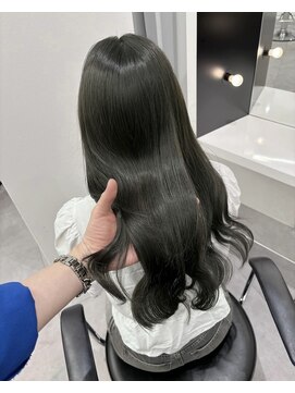 エトバイイオエ(et by ioe) 黒髪/ボブルフ/ネビージュ/小顔/ワンレン/髪質改善/グレージュ