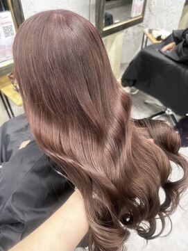 リア(riah) ブリーチなしダブルカラーレイヤーカット韓国ヘア