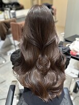 ソヨン 栄2号店(SOYON)&nbsp;ブリーチなしダブルカラー/ミルクティーベージュ/メルティカラー