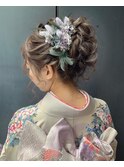 着物/ヘアアレンジ
