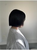 【上條実織】暗髪ぱつっとボブ◎