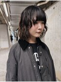 マッシュボブ+パーマ