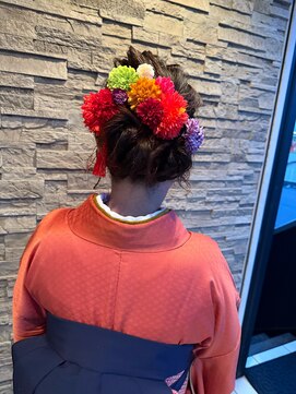 ヘアー ブブース(HAIR BO BOOSE) 袴ヘアアレンジ