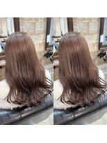 シー.(SHE.)&nbsp;【SHE.】透け感/ミルキー/ベージュ/ブリーチなしカラー