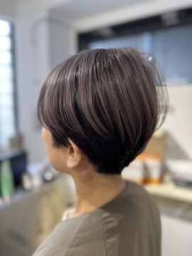 ハピネス 梅田茶屋町店(HAPPINESS) 韓国カラー　ダブルカラー　アンブレラカラー　グレージュ