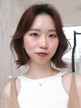 サイン 渋谷(SIGN) 20代/透明感カラー/タッセルボブ/レイヤーボブ