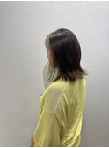 ミディアム　フェイスラインカラー