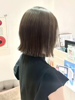 バブ バイネオリーブ(Bab by neolive)&nbsp;ボブ/ハイライト/ホワイトグレージュ/ミニウルフ/美髪