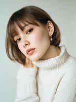 シェル 立川(shell)&nbsp;くびレイヤーエモージュグレージュカラーくびれショート【立川】