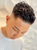 ゼロスバーバー(0's BARBER SHOP)&nbsp;七三分け◎大人フェードバーバースタイル×ツーブロック