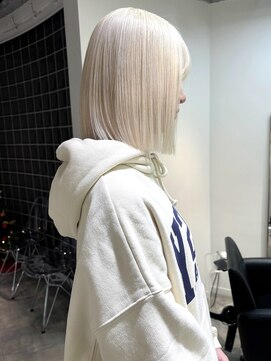 ペレ アネックス 大阪梅田茶屋町店(PELE ANNEX) くびれヘア/アプリコットオレンジ/夏のヘアアレンジ/梅田