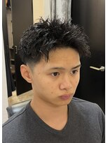 アントレース 東池袋店(UNTRACE)&nbsp;スパイキショート×パーマスタイル