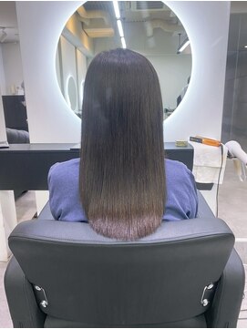 グランドライン(GRAND LINE) 《GRANDLINE友田千栄》マロンベージュカラー　韓国スタイル