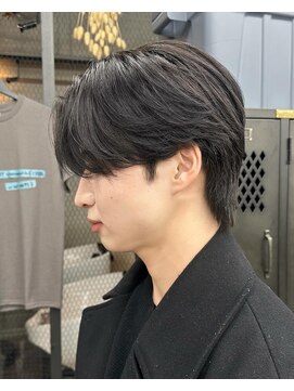 ギークス(GEEKS) 【GEEKS渋谷】シースルーセンターパート/ブルーブラック/韓国風