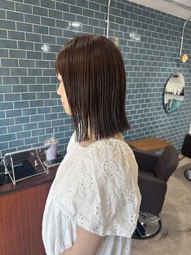 シカ(si:ca) 抜け感ボブ