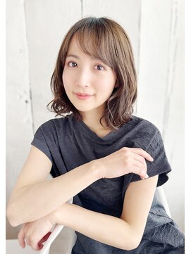 ティエル 町田店(tiel) 【町田】ミディアム×ベージュカラー