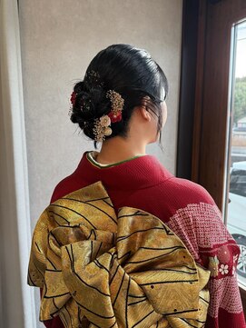 ブローフィー(Blowfy) 【 Blowfy 】成人式 ヘアセット カチモリヘア