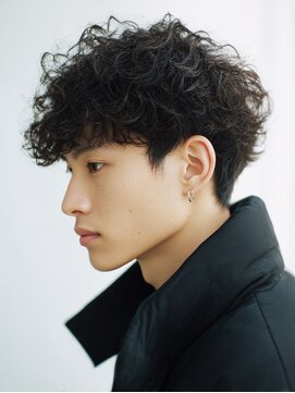 クレビアテン(CreBiA ten_) メンズカット/ツイストスパイラルパーマ/ニュアンスパーマ