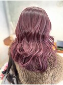 髪質改善＊ピンクラベンダーレイヤー＊美髪【Zina札幌】