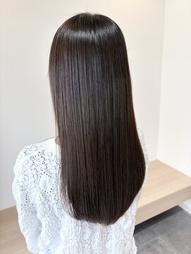 ヘアデザイン ディクト(hair design D.c.t) 《D.c.t 片山》ツヤ カラー 髪質改善 水素カラー 学割 30代