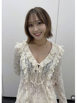 オブ ヘアー 自由が丘 ウエスト(Of HAIR WEST) 顎下2センチボブ