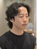【メンズパーマ】ブースターカールパーマ+カット ¥15400~