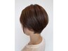 【ショートヘア限定】極ツヤ酸性ストレート(ポイント)+カット+カラーTR込