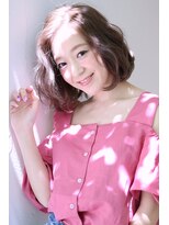 アーレル(Arlel)&nbsp;☆Arlel 池袋☆センターパート波ウェーブボブ