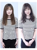 【Elsa元町・三宮】ロングローレイヤー×クリアグレージュ