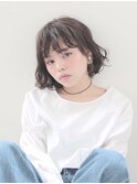 【BELLA】抜け感のある質感ボブ.