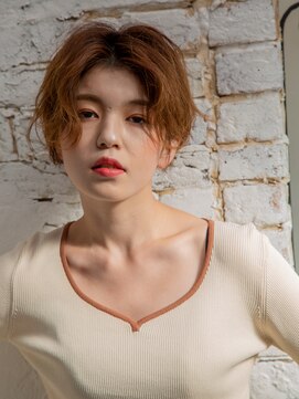 ヘアー アークス 上大岡店(hair ARKS) センターパートマッシュボブARKS上大岡