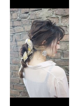 美粧ほそや 横浜反町 美粧ほそやbyfabric☆リボンヘア☆簡単アレンジ