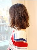 【宮本大輔】人気◎小顔 コテ巻き風パーマ 20代30代40代 透明感