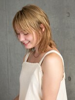 メゾンドイギー(MAISON de IGGY)&nbsp;ウルフレイヤー×ブロンドベージュ