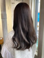 アリー(ALLY) 10代20代30代【ALLY宍戸】寒色系カラー"オリーブアッシュ"