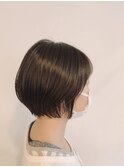 簡単スタイリングショートボブ