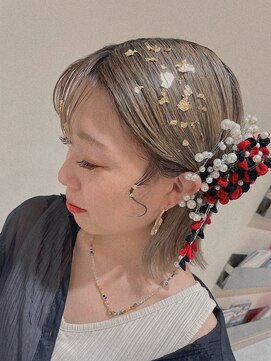 グランデュール 焼津店(GRANDEUR) 【GRANDEUR焼津店】成人式用ヘアセット