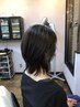 大人気【髪質改善】カット＋オーガニックカラー＋生コラーゲンTR＋ホームケア