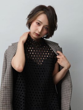 ヘアーカッティングガーデン ジャック モアザン 近鉄奈良店 フェイスフレーミング/レイヤー[奈良/大和西大寺駅/白髪ぼかし]