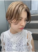 「NUDE」#10代20代30代40代 束感ショート前髪なしショート