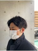 30・40代おすすめ2ブロック×ツイストピンパーマ