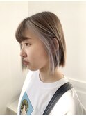 インナー×ホワイトカラー